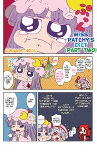 Touhou Project - Miss Patchy's Diet (doujinshi)