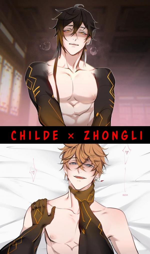 Childe × Zhongli 🔞